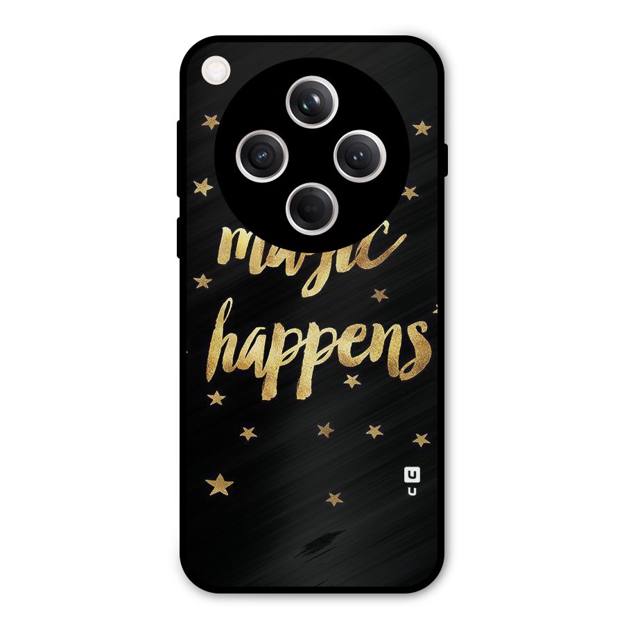 Magic Happens Metal Back Case for Oppo Find X8