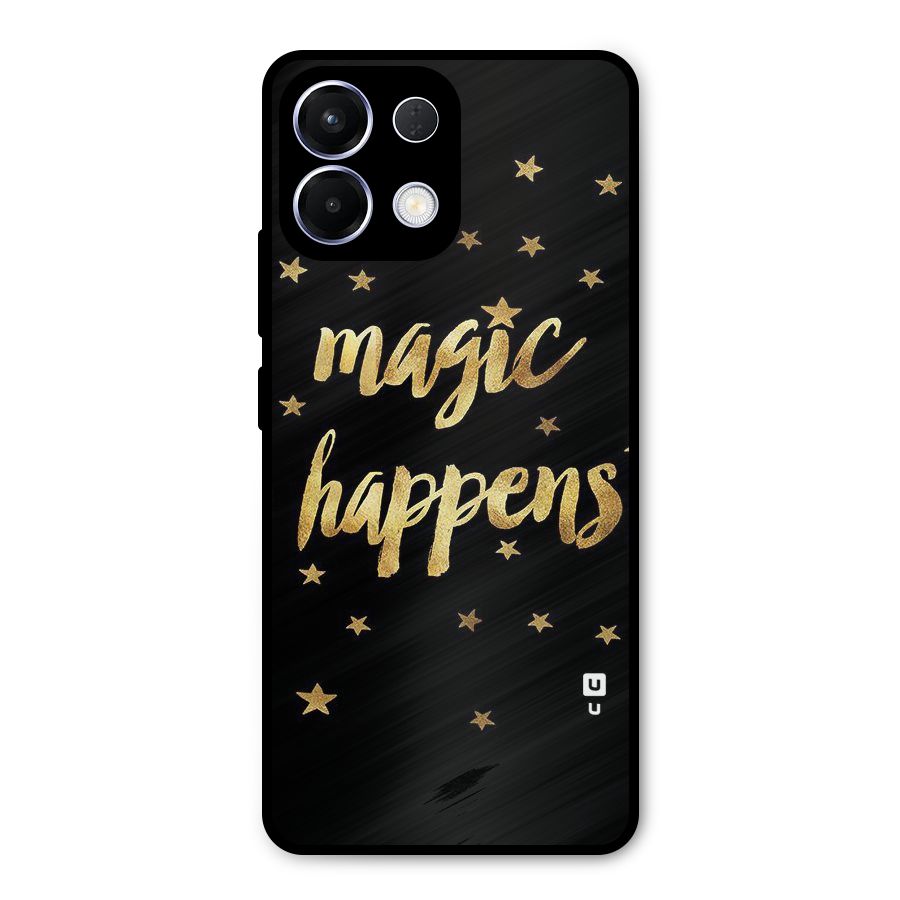 Magic Happens Metal Back Case for Oppo K13