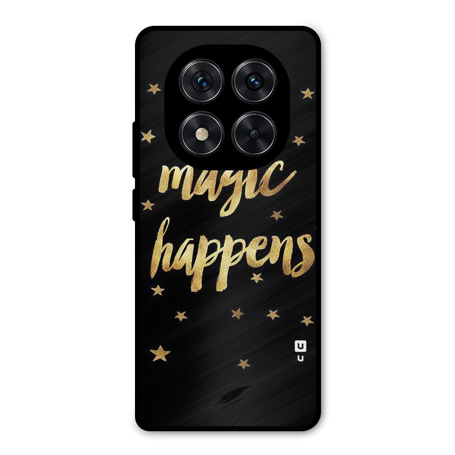 Magic Happens Metal Back Case for Redmi Note 14 Pro 5G