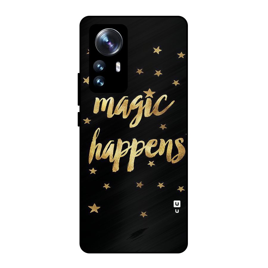 Magic Happens Metal Back Case for Xiaomi 12 Pro