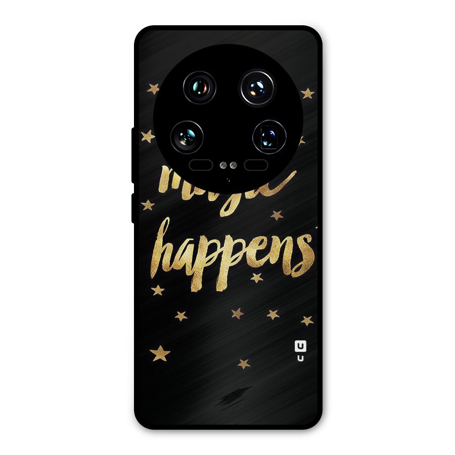 Magic Happens Metal Back Case for Xiaomi 14 Ultra