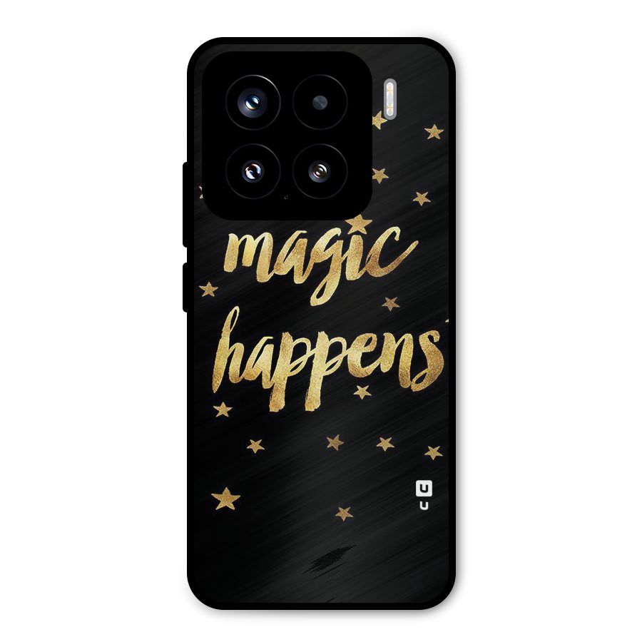 Magic Happens Metal Back Case for Xiaomi 15