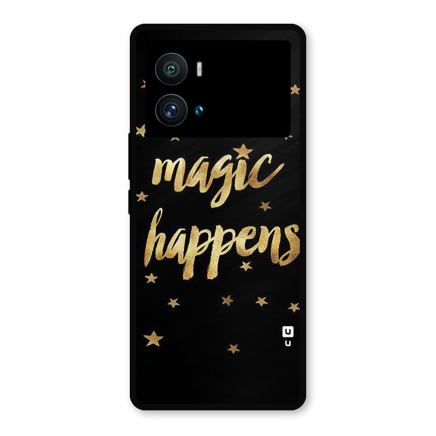 Magic Happens Metal Back Case for iQOO 9 Pro