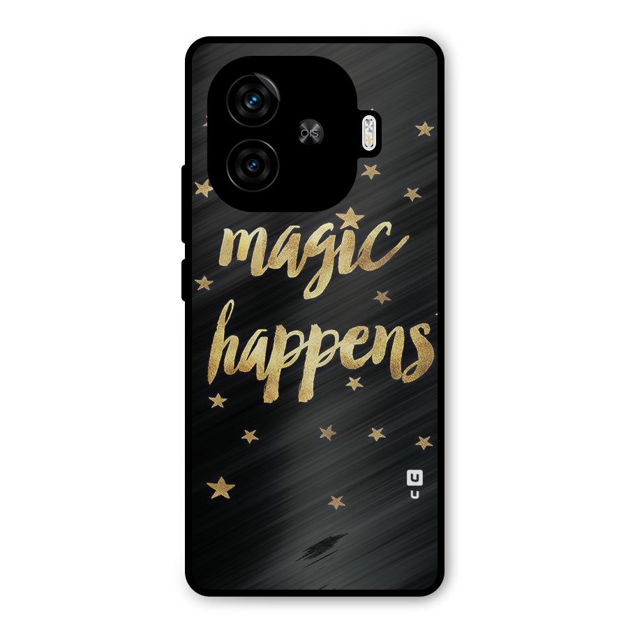 Magic Happens Metal Back Case for iQOO Neo 10R