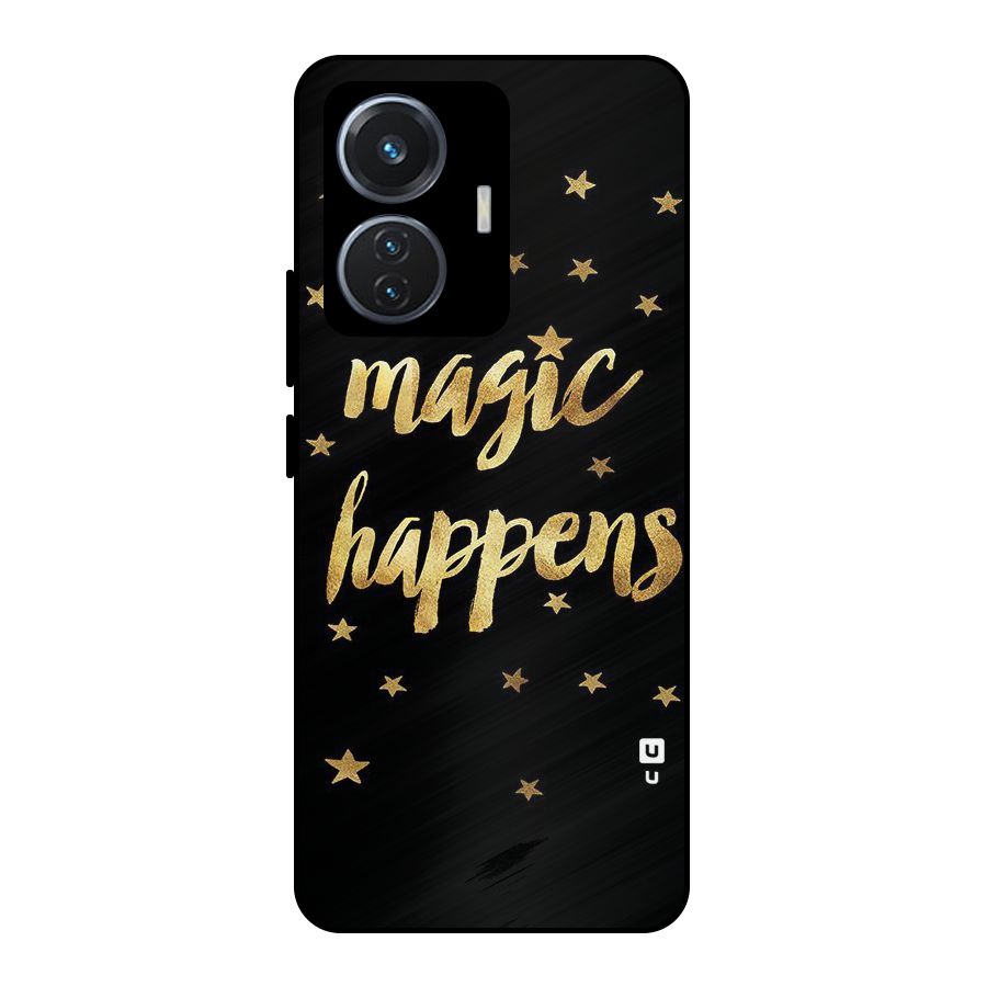 Magic Happens Metal Back Case for iQOO Z6 44W