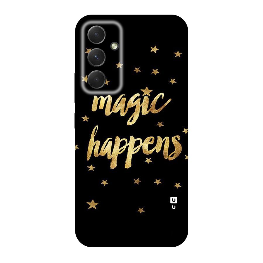 Magic Happens Original Polycarbonate Back Case for Galaxy A54