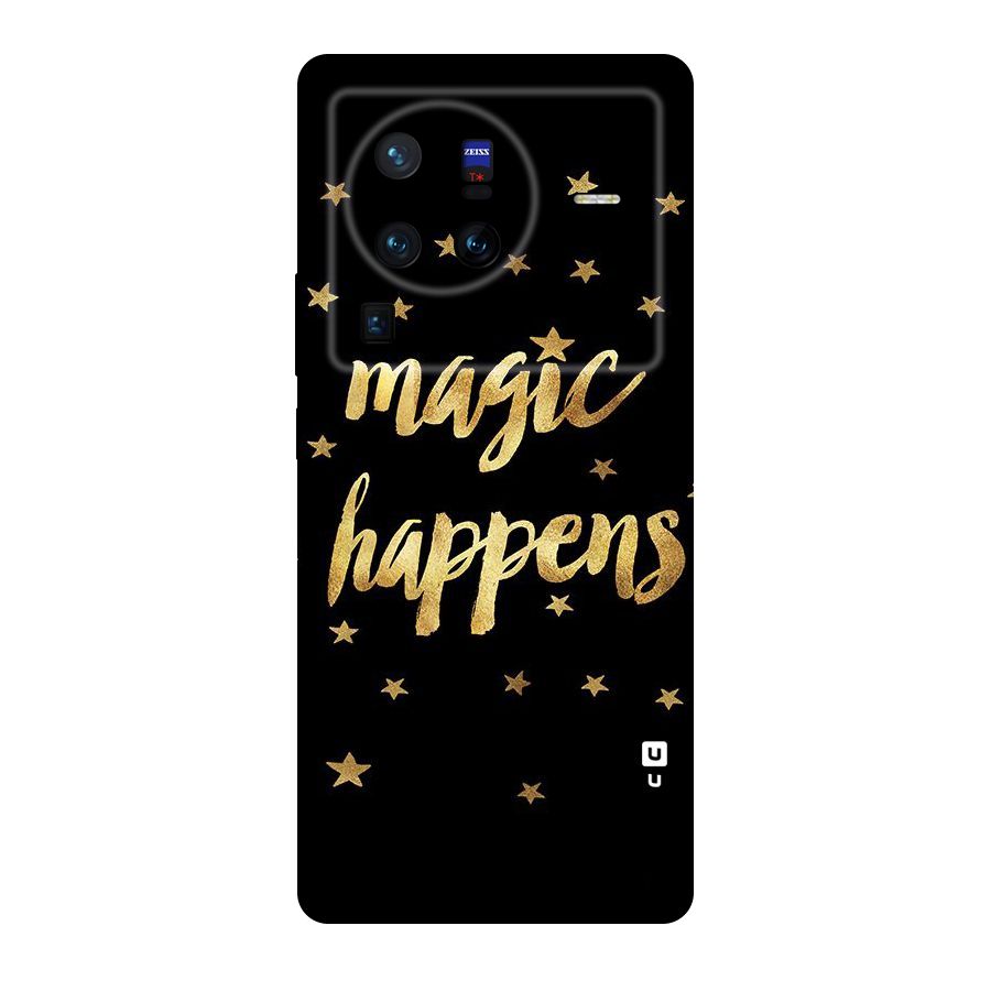 Magic Happens Original Polycarbonate Back Case for Vivo X80