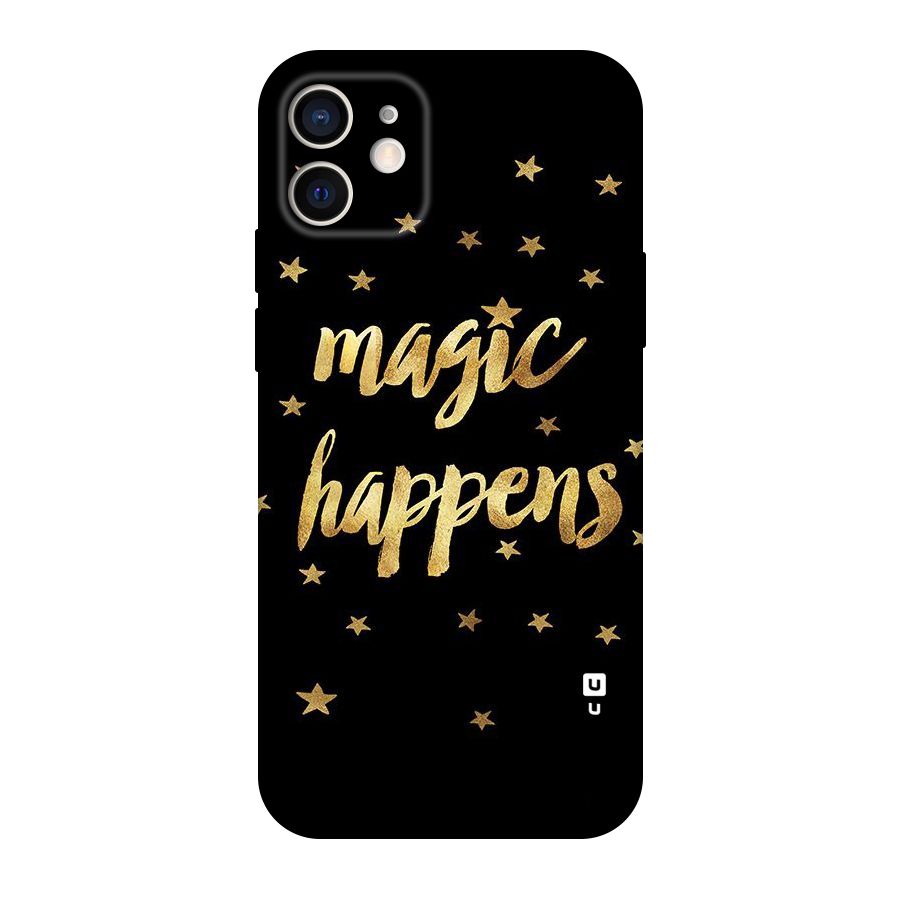 Magic Happens Original Polycarbonate Back Case for iPhone 12