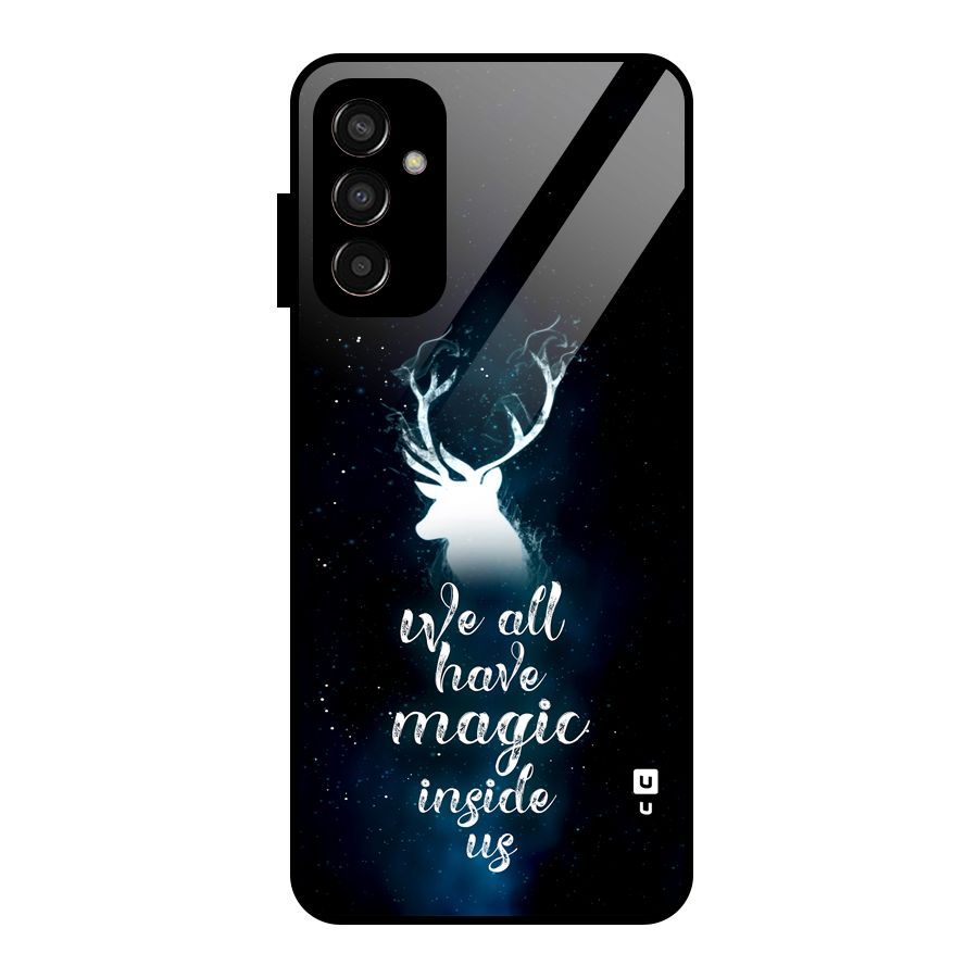 Magic Inside Glass Back Case for Galaxy F13