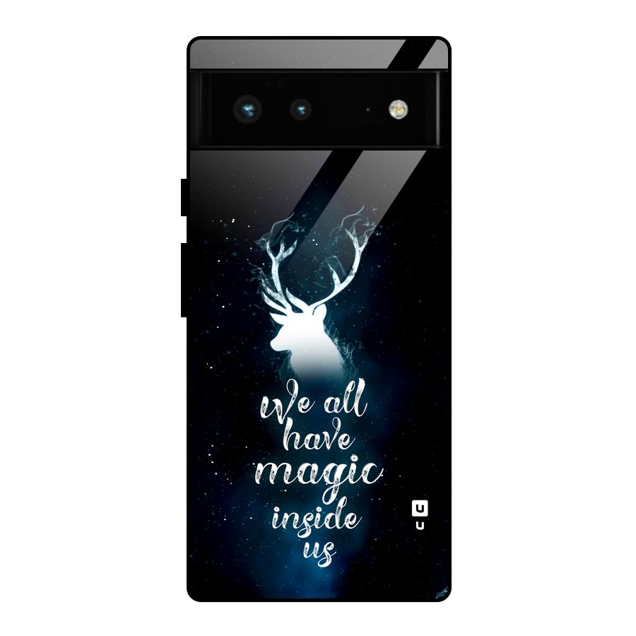 Magic Inside Glass Back Case for Google Pixel 6