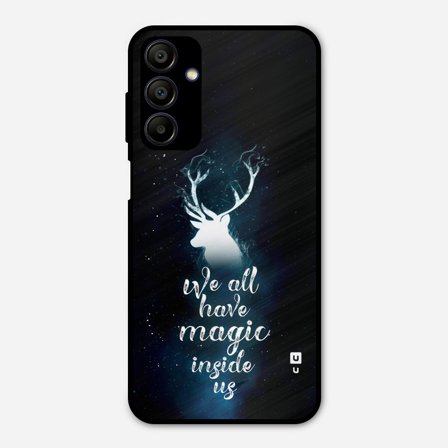 Magic Inside Metal Back Case for Galaxy A15 5G