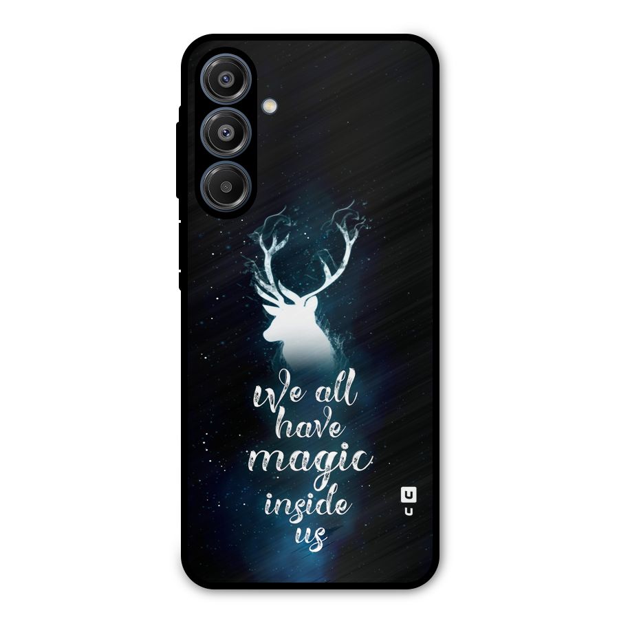 Magic Inside Metal Back Case for Galaxy A16 5G