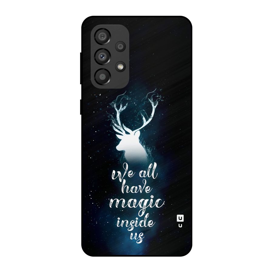 Magic Inside Metal Back Case for Galaxy A33 5G