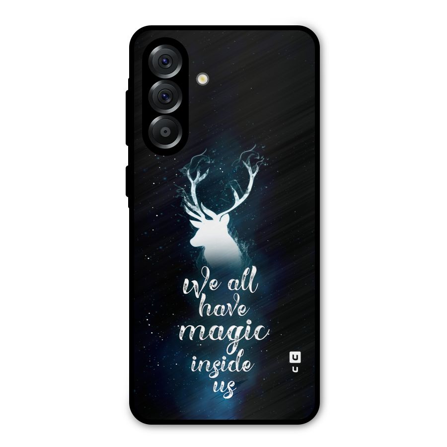 Magic Inside Metal Back Case for Galaxy A36