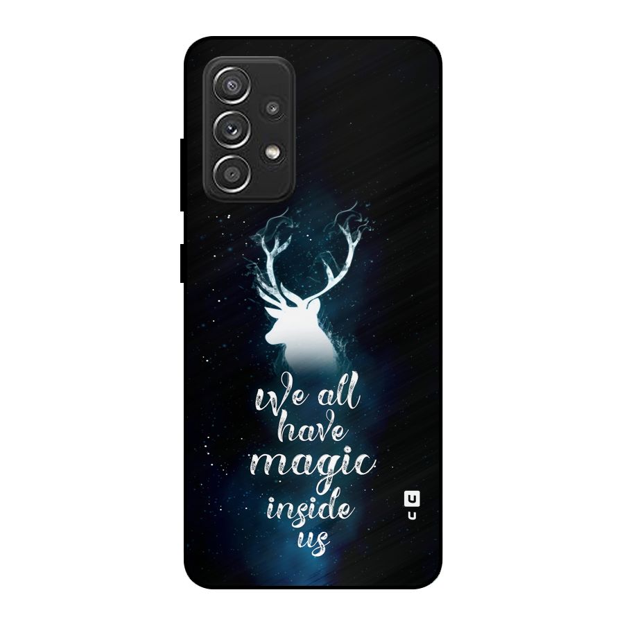 Magic Inside Metal Back Case for Galaxy A52