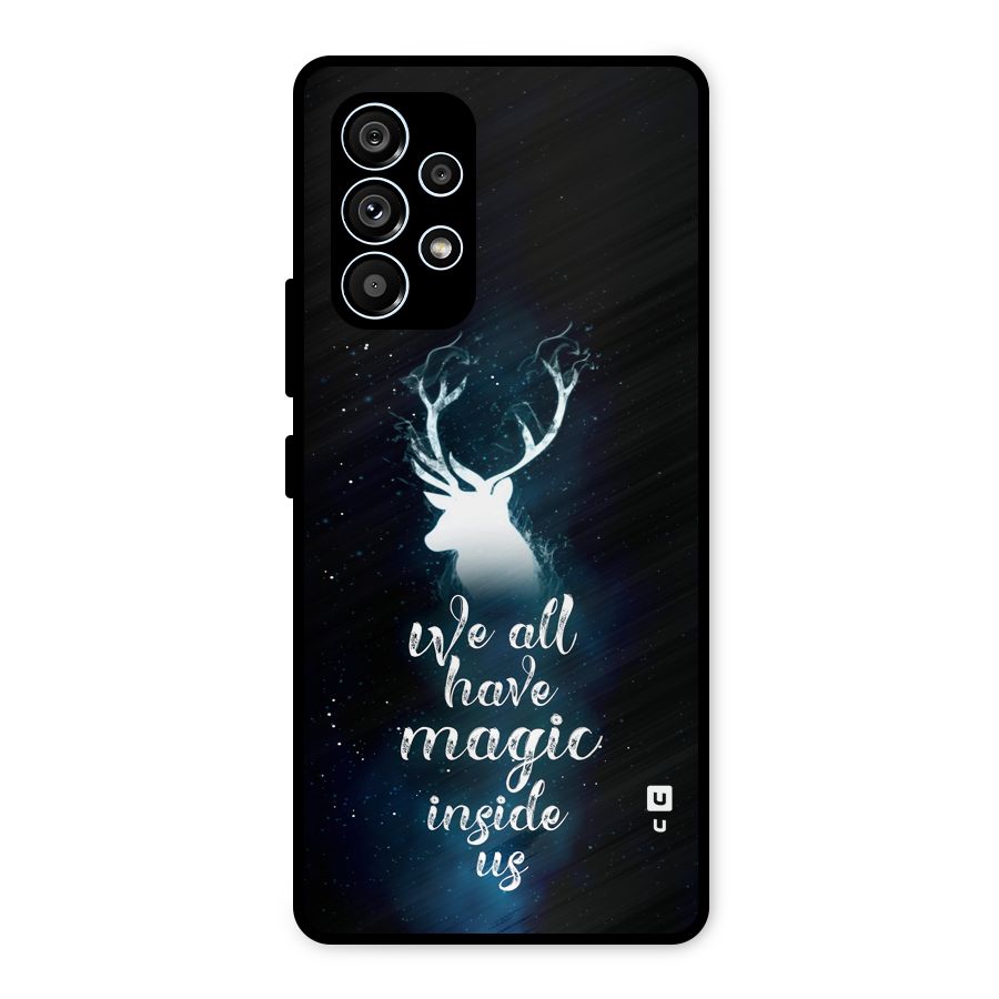 Magic Inside Metal Back Case for Galaxy A53 5G