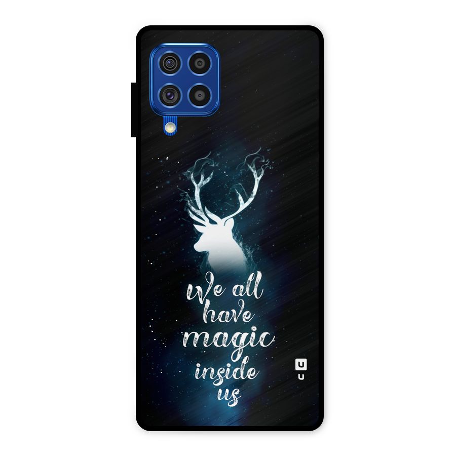 Magic Inside Metal Back Case for Galaxy F62
