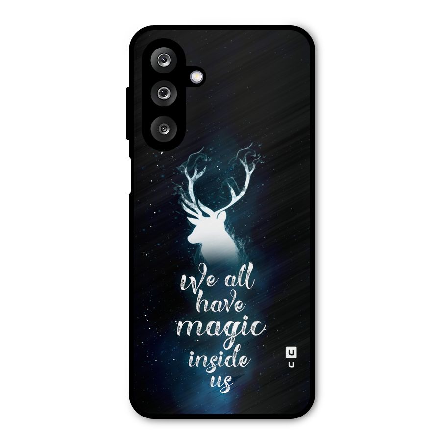 Magic Inside Metal Back Case for Galaxy M36