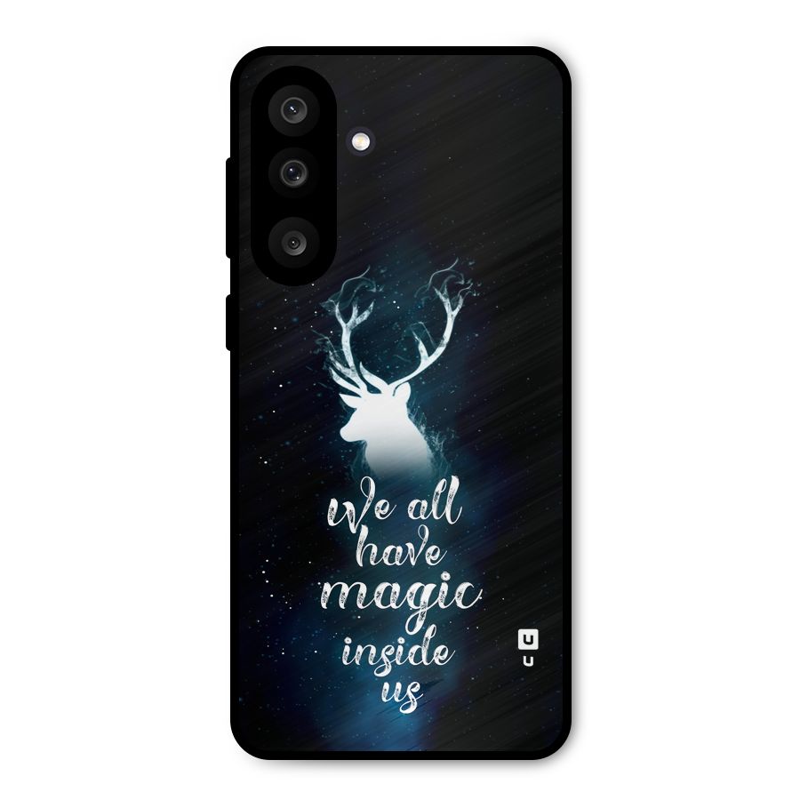 Magic Inside Metal Back Case for Galaxy M56