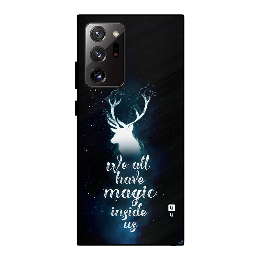 Magic Inside Metal Back Case for Galaxy Note 20 Ultra 5G
