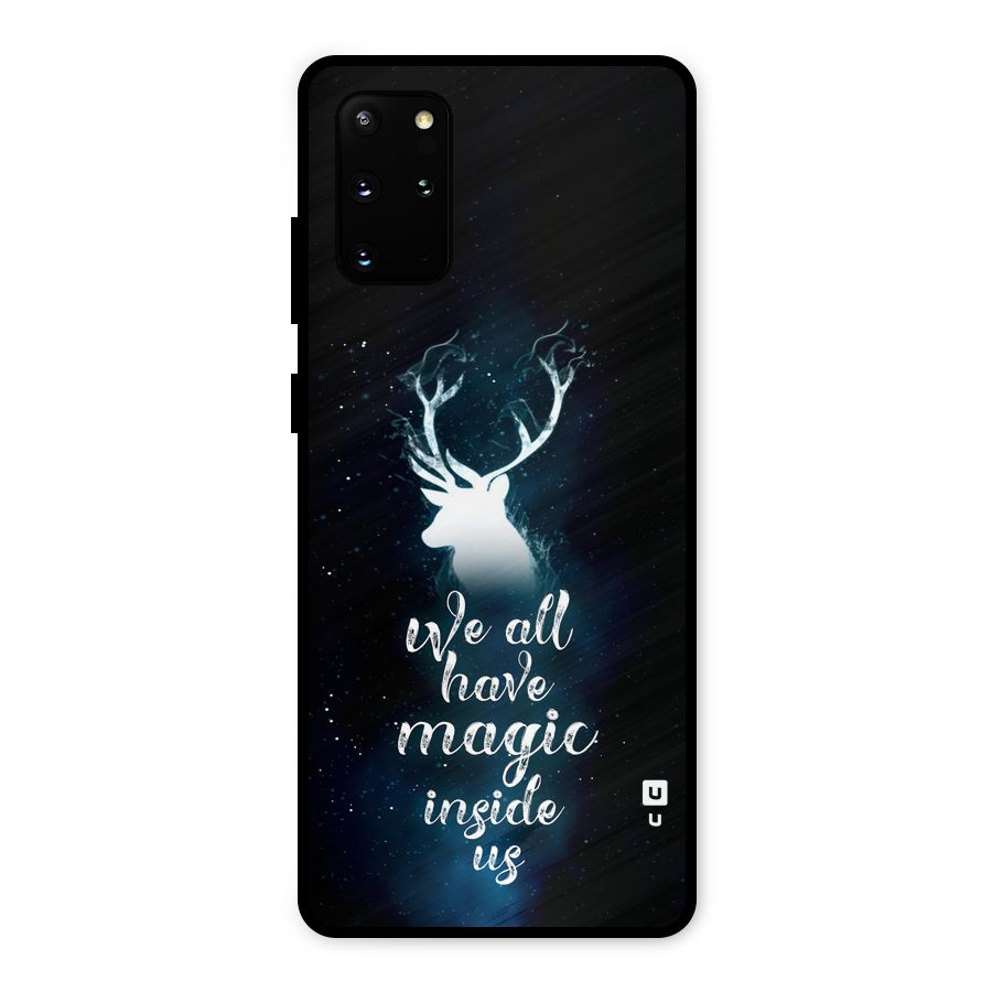Magic Inside Metal Back Case for Galaxy S20 Plus