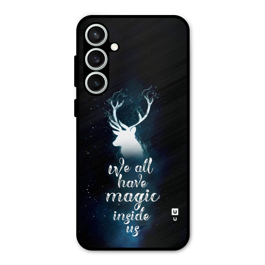 Magic Inside Metal Back Case for Galaxy S23 FE