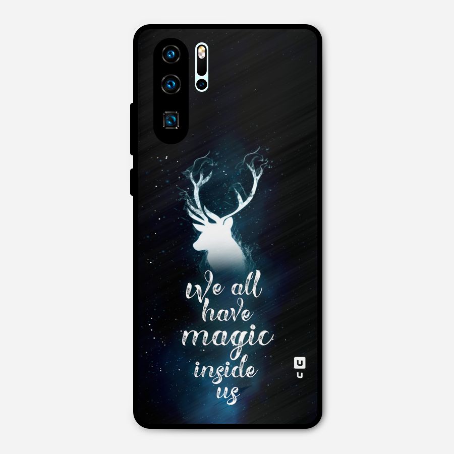 Magic Inside Metal Back Case for Huawei P30 Pro