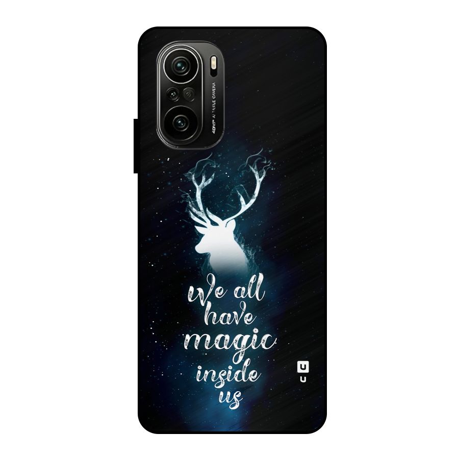 Magic Inside Metal Back Case for Mi 11x