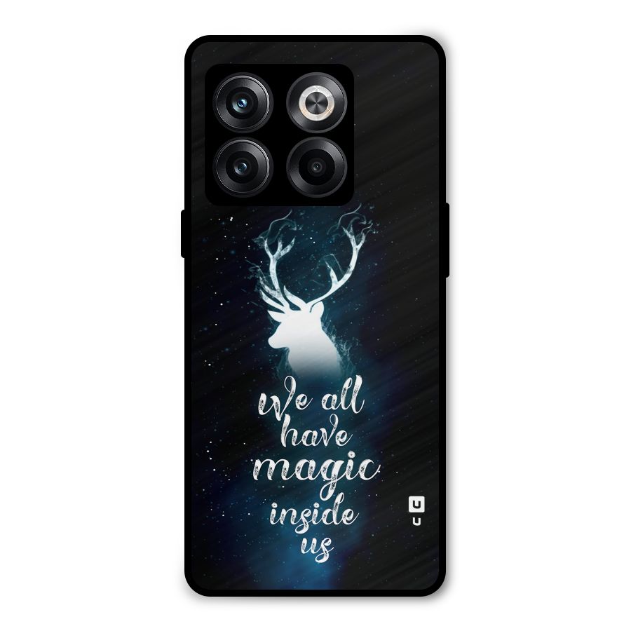 Magic Inside Metal Back Case for OnePlus 10T