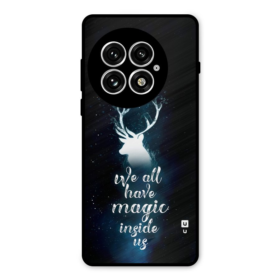 Magic Inside Metal Back Case for OnePlus 13