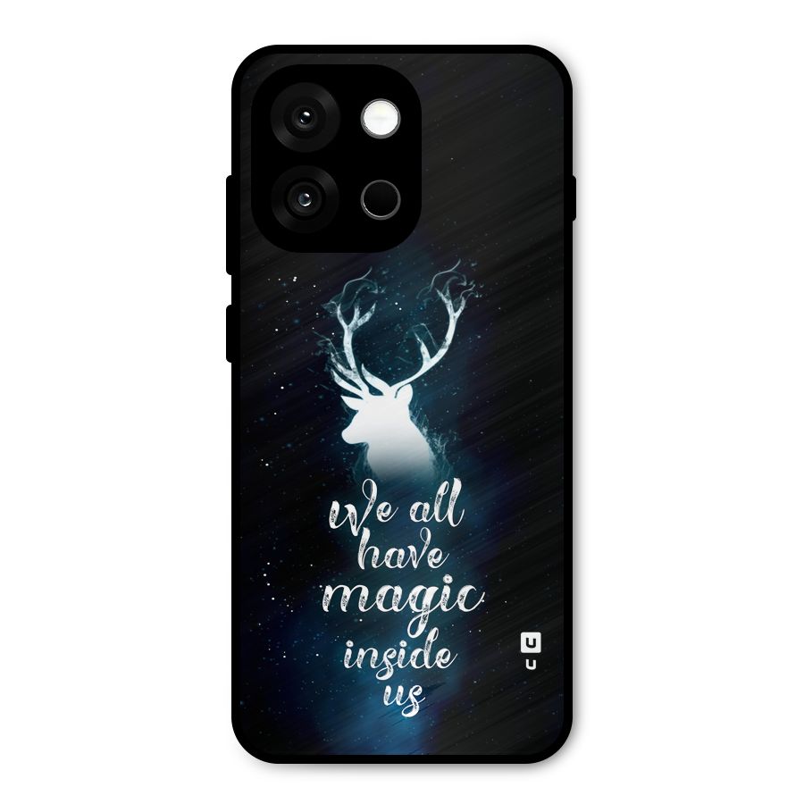Magic Inside Metal Back Case for OnePlus 13s