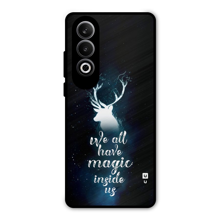 Magic Inside Metal Back Case for OnePlus Nord CE4