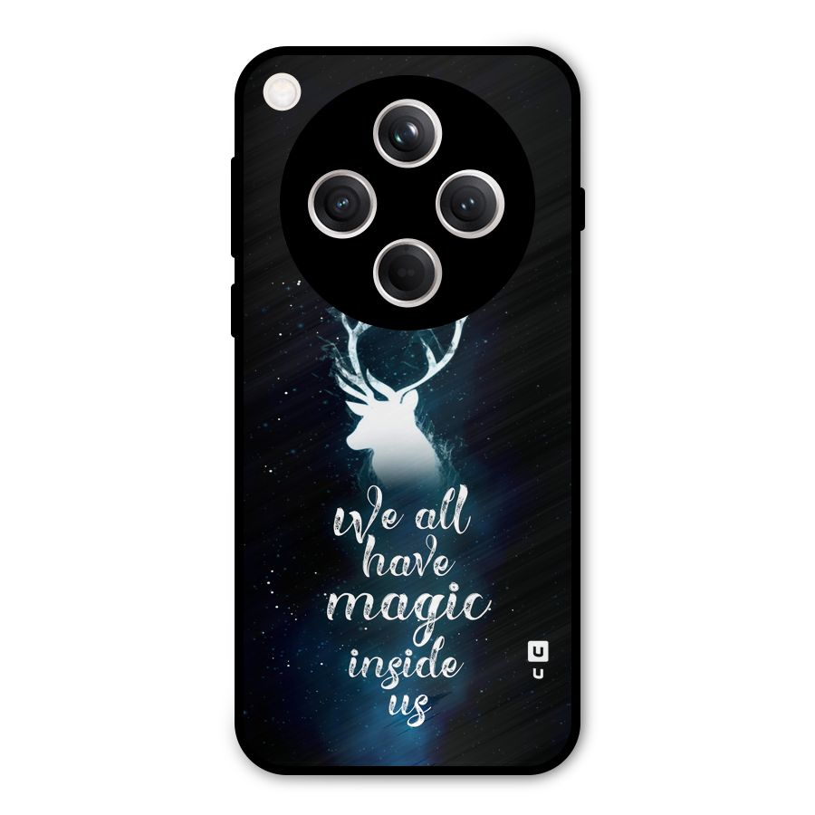 Magic Inside Metal Back Case for Oppo Find X8