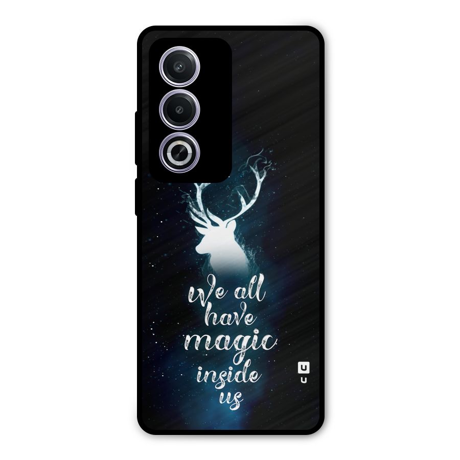 Magic Inside Metal Back Case for Oppo K12x