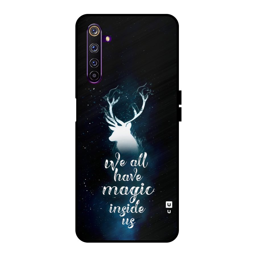 Magic Inside Metal Back Case for Realme 6 Pro