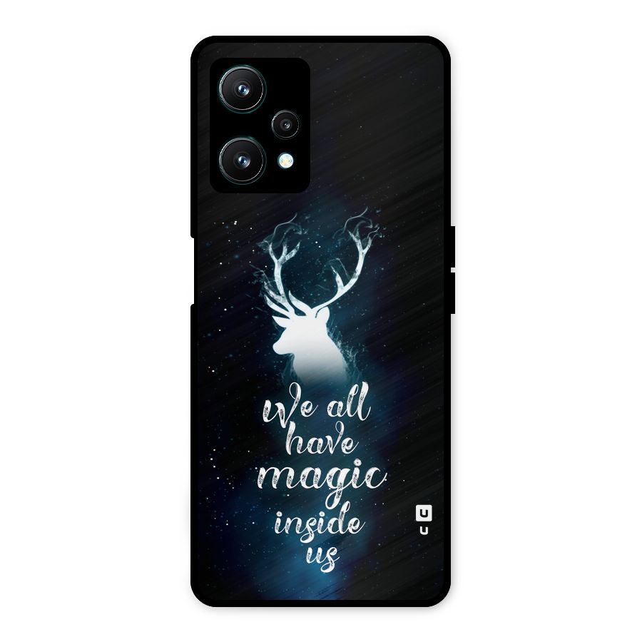Magic Inside Metal Back Case for Realme 9 Pro 5G