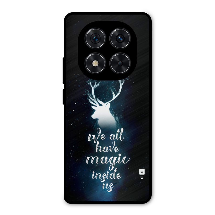 Magic Inside Metal Back Case for Redmi Note 14 Pro 5G