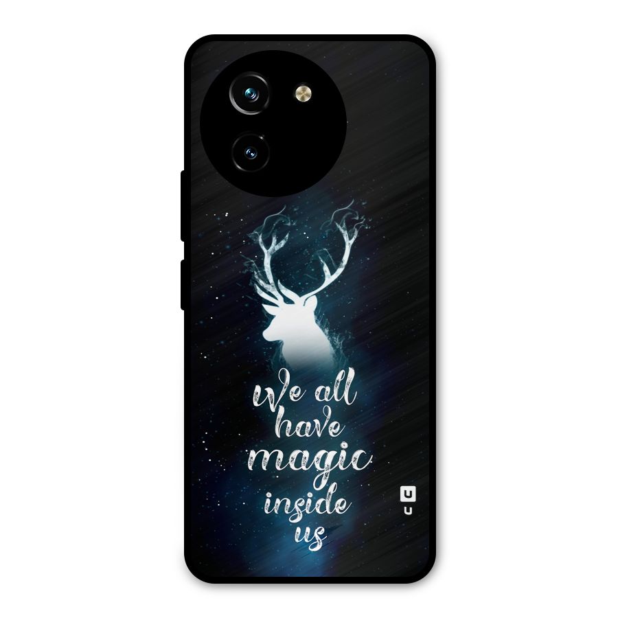 Magic Inside Metal Back Case for Vivo T3x