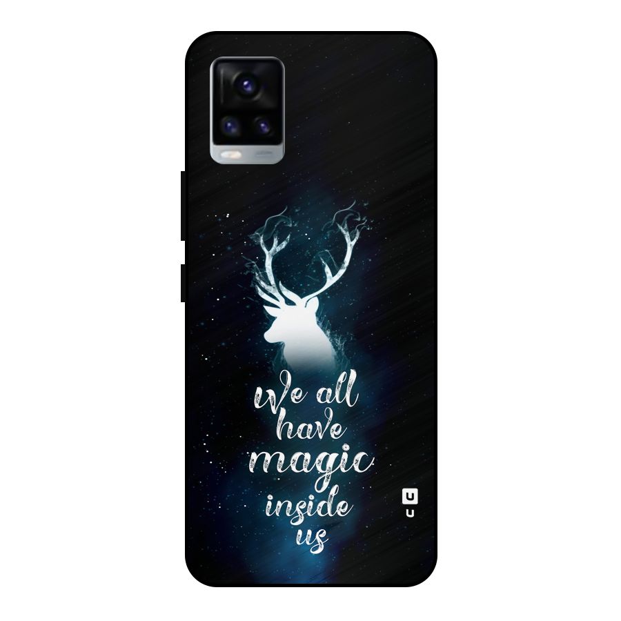 Magic Inside Metal Back Case for Vivo V20