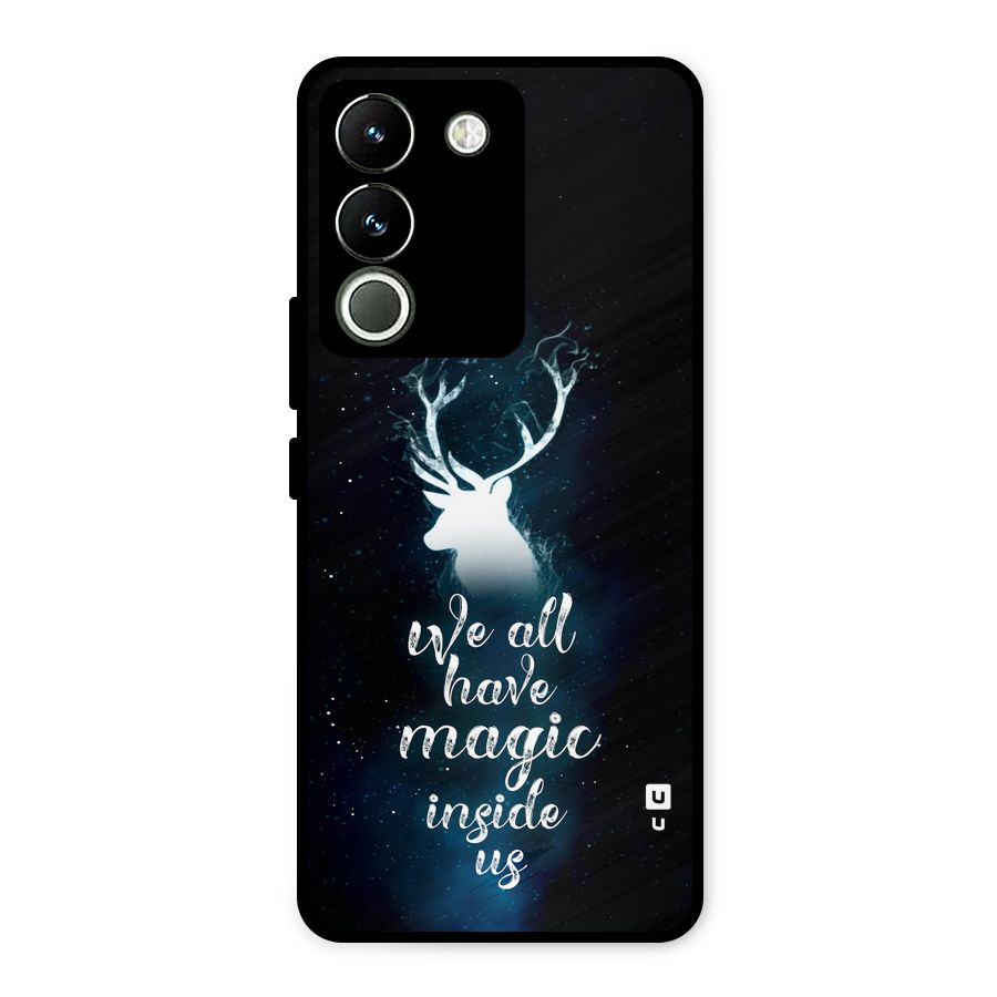 Magic Inside Metal Back Case for Vivo Y200
