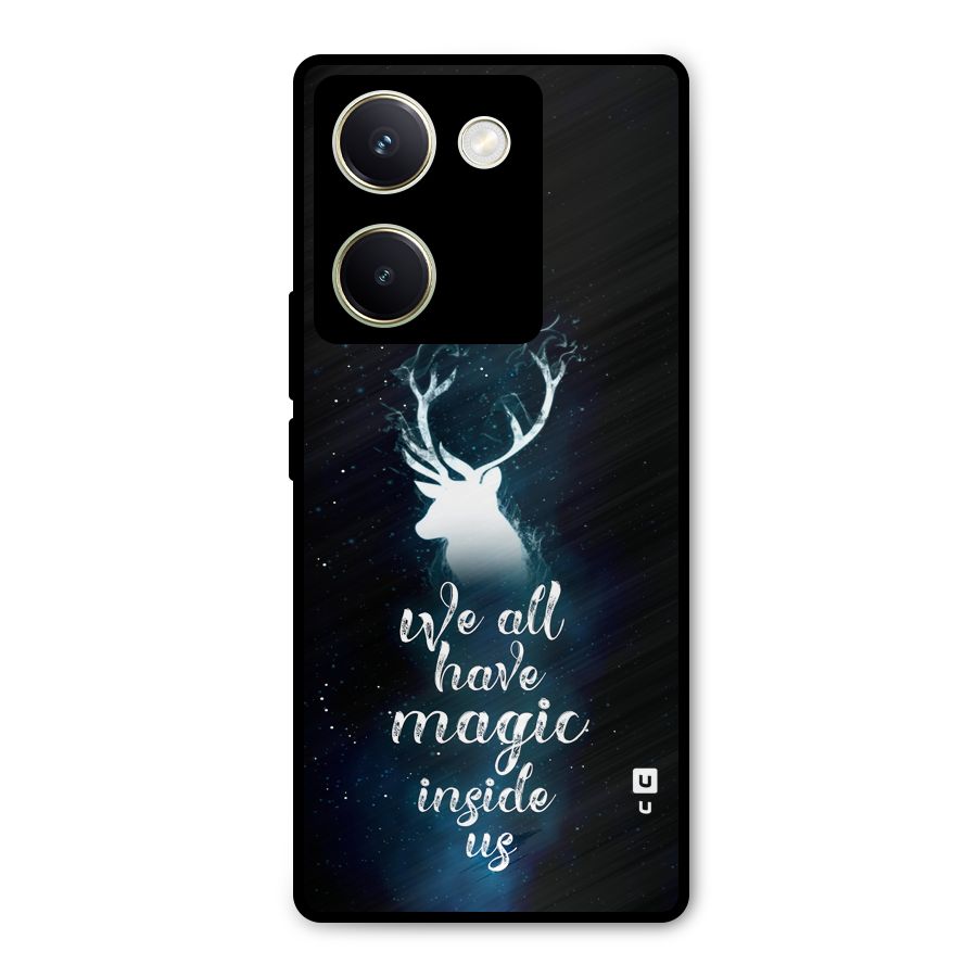 Magic Inside Metal Back Case for Vivo Y200 Pro