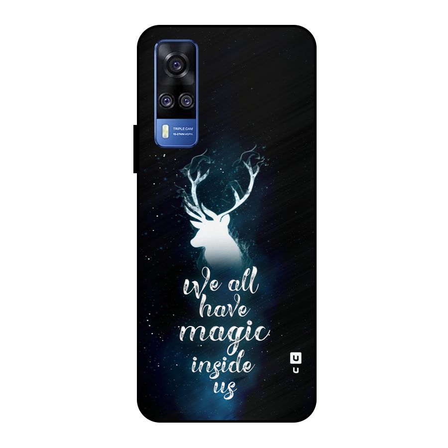 Magic Inside Metal Back Case for Vivo Y51