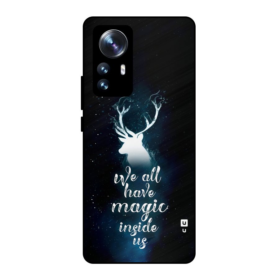 Magic Inside Metal Back Case for Xiaomi 12 Pro