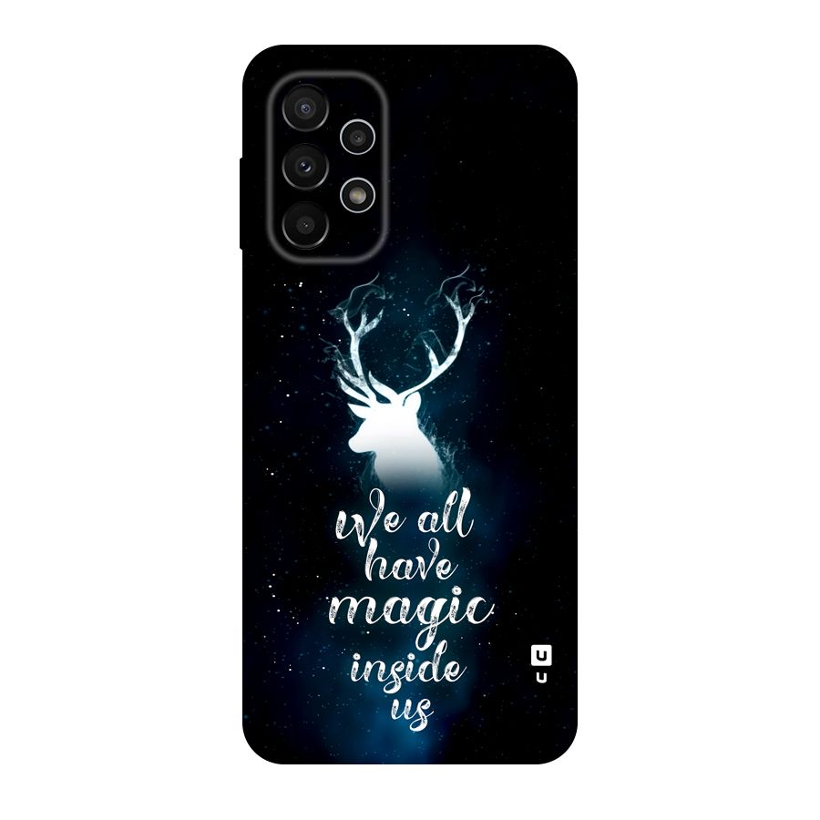 Magic Inside Original Polycarbonate Back Case for Galaxy A23