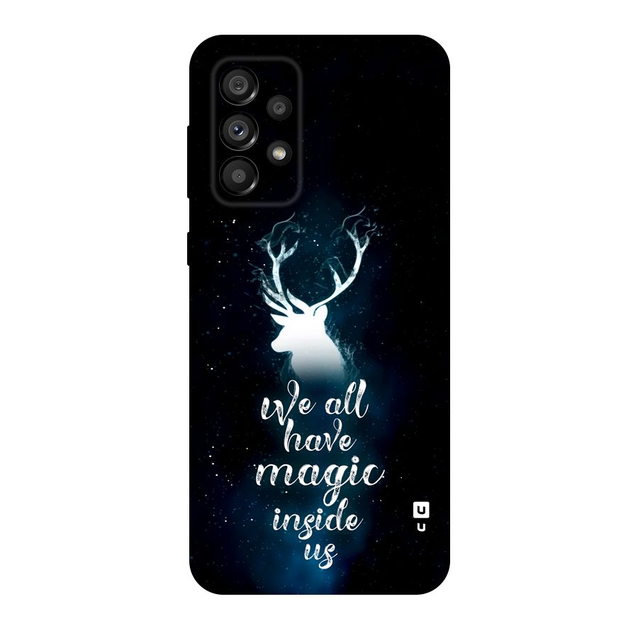Magic Inside Original Polycarbonate Back Case for Galaxy A73 5G