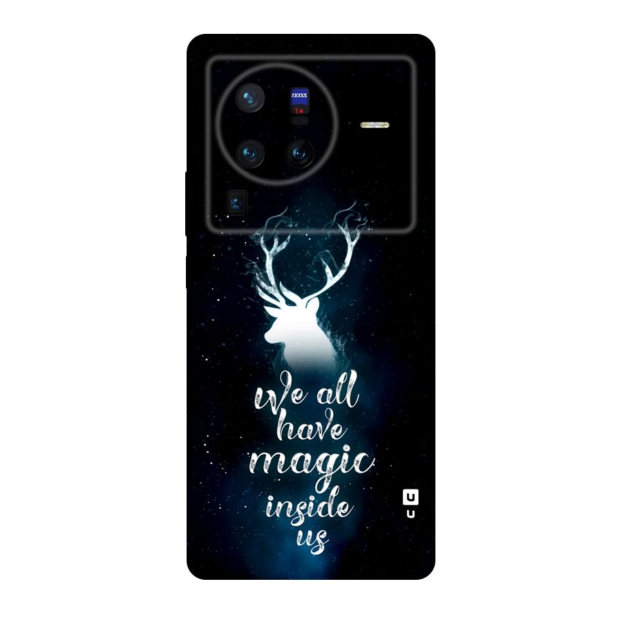 Magic Inside Original Polycarbonate Back Case for Vivo X80