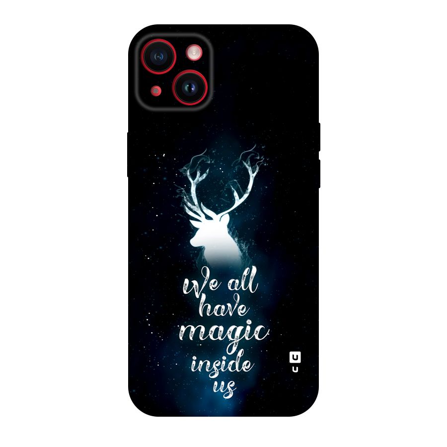 Magic Inside Original Polycarbonate Back Case for iPhone 14 Plus
