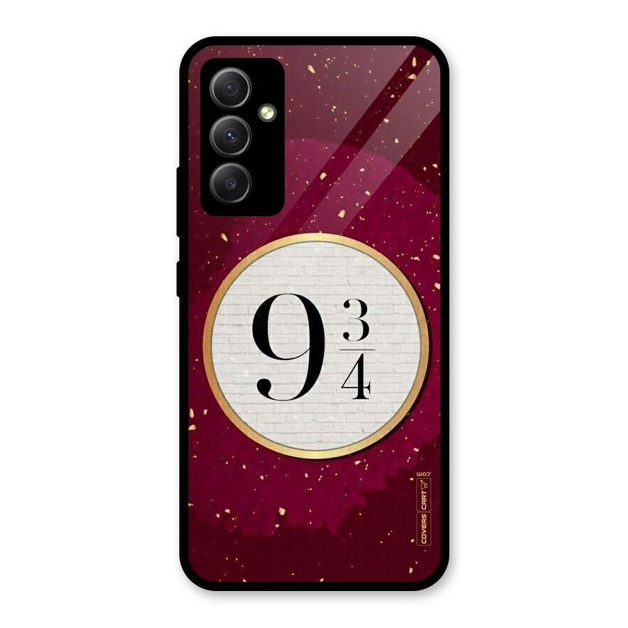 Magic Number Glass Back Case for Galaxy A34