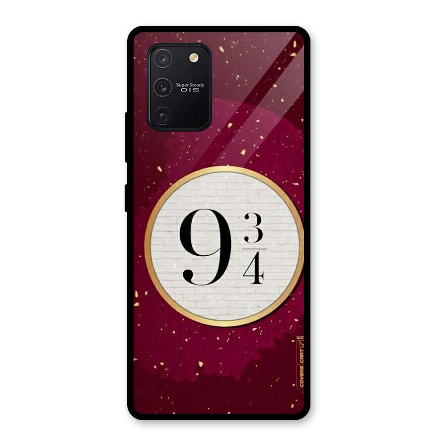 Magic Number Glass Back Case for Galaxy S10 Lite