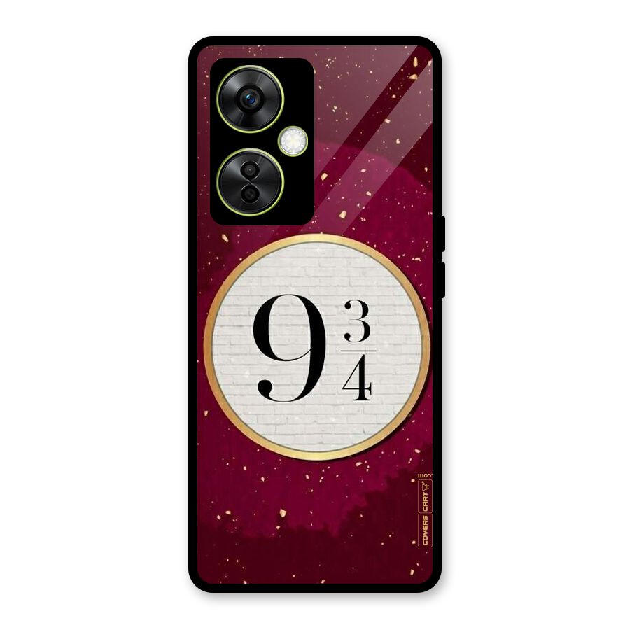 Magic Number Glass Back Case for OnePlus Nord CE 3 Lite